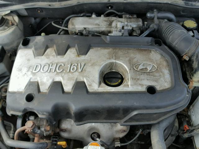 KMHCM36C77U050901 - 2007 HYUNDAI ACCENT GS SILVER photo 7