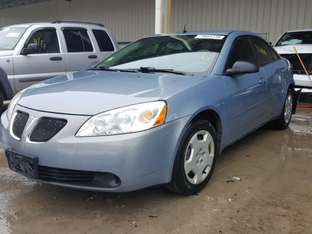 1G2ZF57B984244913 - 2008 PONTIAC G6 VALUE L GRAY photo 2