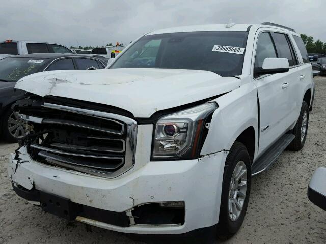 1GKS2BKCXGR102132 - 2016 GMC YUKON SLT WHITE photo 2