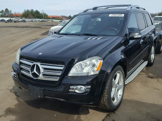 4JGBF86E38A389260 - 2008 MERCEDES-BENZ GL 550 4MA BLACK photo 2