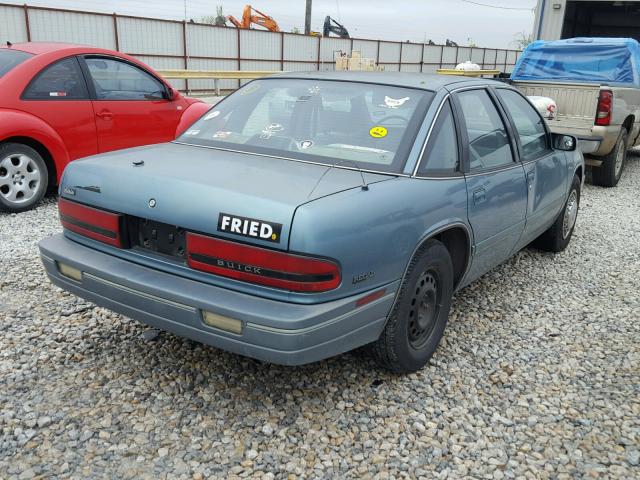 2G4WB55L4R1485602 - 1994 BUICK REGAL CUST TEAL photo 4