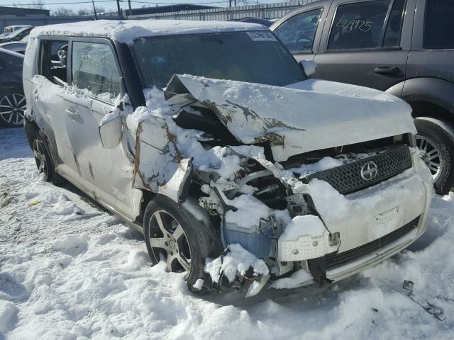 JTLKE50E381027237 - 2008 TOYOTA SCION XB თეთრი ფოტო 1