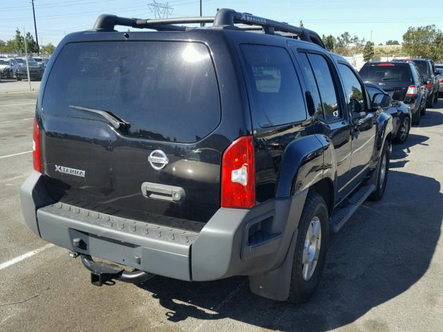 5N1AN08U78C520943 - 2008 NISSAN XTERRA OFF BLACK photo 4