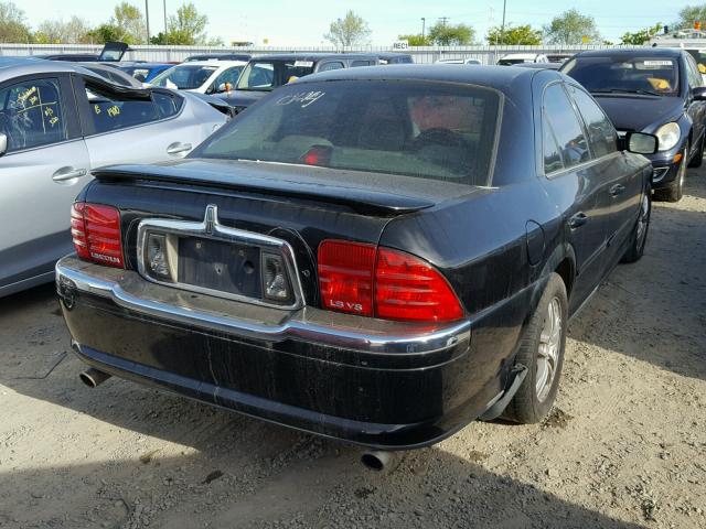 1LNHM87A32Y707940 - 2002 LINCOLN LS BLACK photo 4