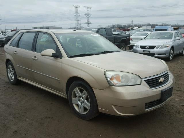 1G1ZT63866F128244 - 2006 CHEVROLET MALIBU MAX GOLD photo 1