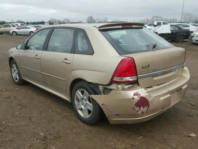 1G1ZT63866F128244 - 2006 CHEVROLET MALIBU MAX 金色 照片 3