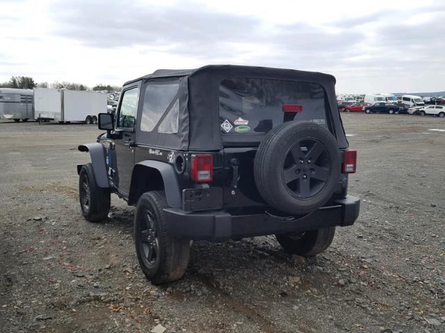 1C4AJWAG7GL325298 - 2016 JEEP WRANGLER S BLACK photo 3