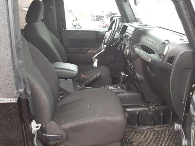 1C4AJWAG7GL325298 - 2016 JEEP WRANGLER S BLACK photo 5
