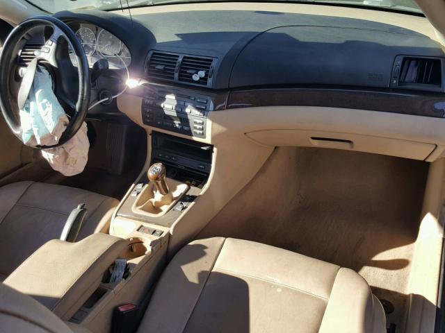 WBABN53402JU27520 - 2002 BMW 330 CI GREEN photo 9