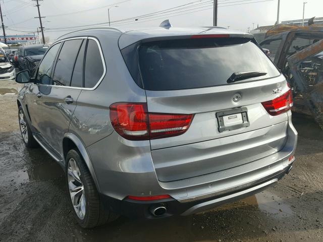 5UXKR0C58F0K53113 - 2015 BMW X5 XDRIVE3 GRAY photo 3