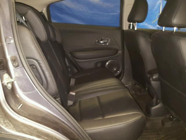 3CZRU6H75GM747496 - 2016 HONDA HR-V EXL GRAY photo 6