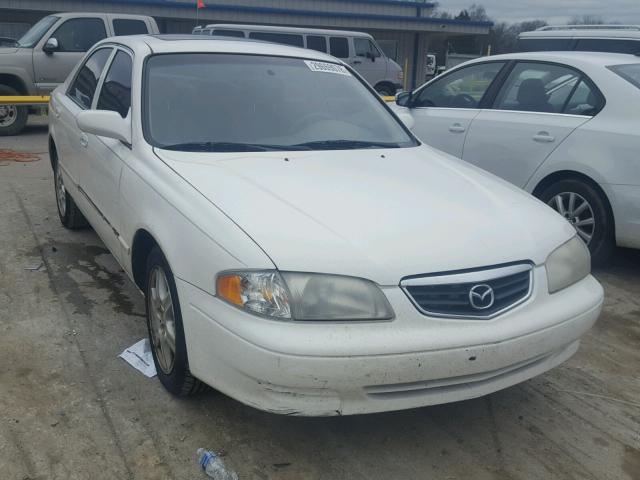 1YVGF22D915250263 - 2001 MAZDA 626 ES WHITE photo 1