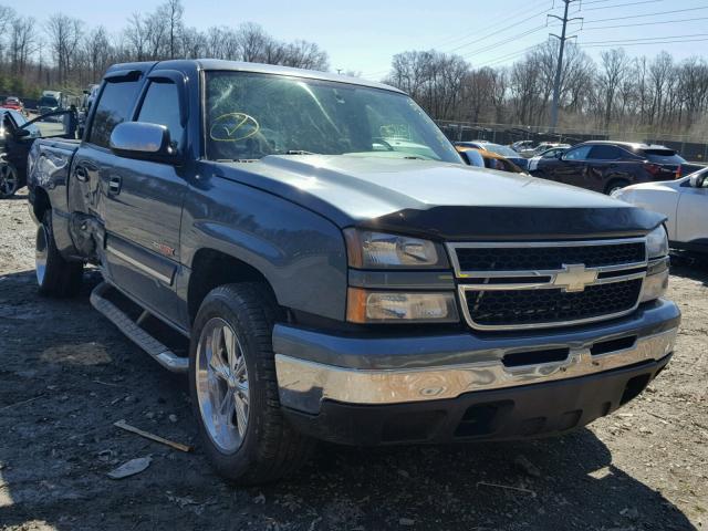 2GCEK13N161299458 - 2006 CHEVROLET SILVERADO BLUE photo 1