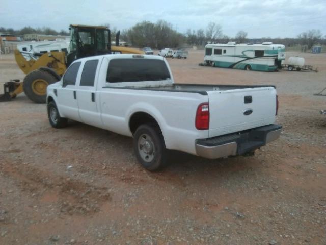 1FTSW2AR9AEA72528 - 2010 FORD F250 SUPER WHITE photo 3