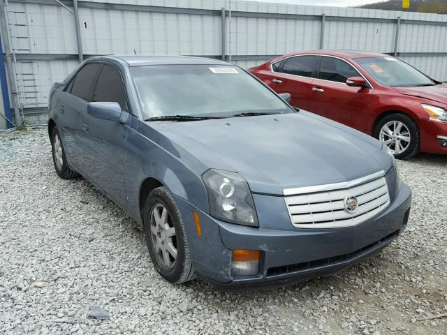 1G6DM57T060186735 - 2006 CADILLAC CTS BLUE photo 1