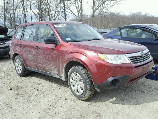 JF2SH61659G784933 - 2009 SUBARU FORESTER 2 RED photo 1