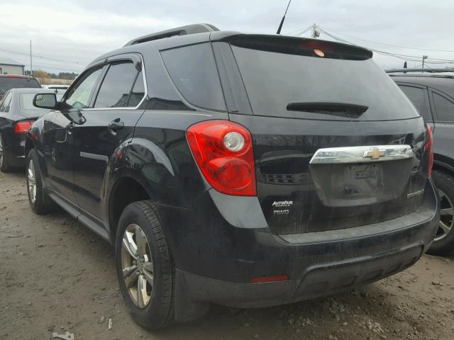 2GNFLEEK9C6194264 - 2012 CHEVROLET EQUINOX LT BLACK photo 3