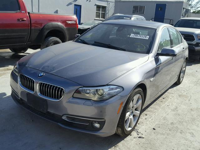 WBA5B1C51FD922269 - 2015 BMW 535 I GRAY photo 2