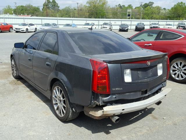 1G6DP577870137780 - 2007 CADILLAC CTS HI FEA CHARCOAL photo 3