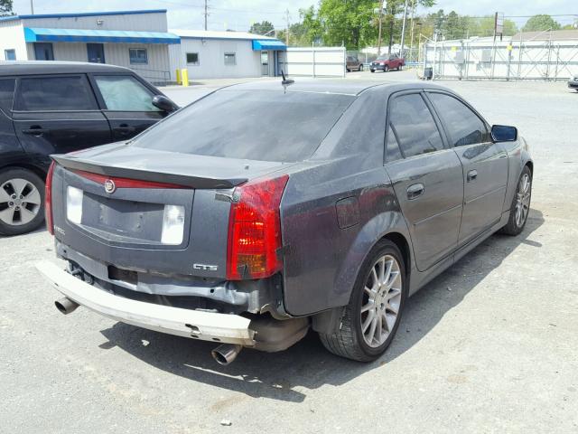 1G6DP577870137780 - 2007 CADILLAC CTS HI FEA CHARCOAL photo 4