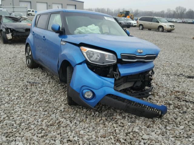 KNDJP3A59H7467688 - 2017 KIA SOUL + BLUE photo 1