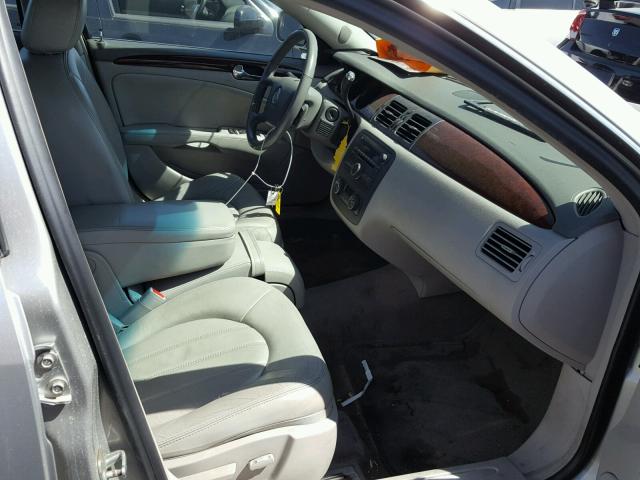 1G4HD57258U132781 - 2008 BUICK LUCERNE CX SILVER photo 5