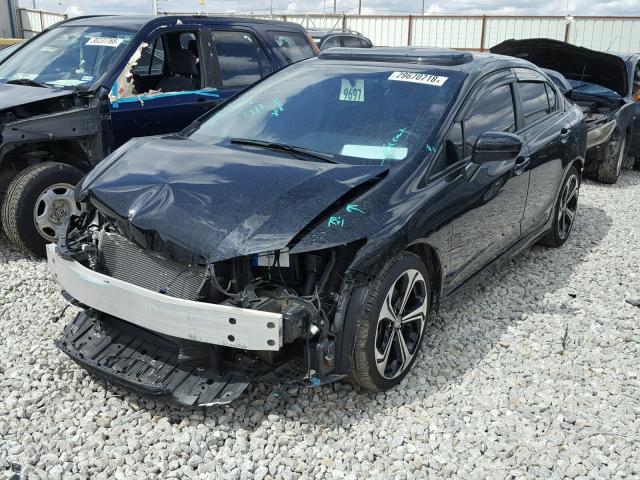 2HGFB6E54FH704560 - 2015 HONDA CIVIC SI BLACK photo 2