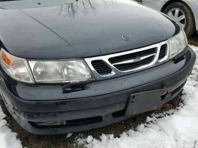 YS3ED48E613046300 - 2001 SAAB 9-5 BLACK photo 9