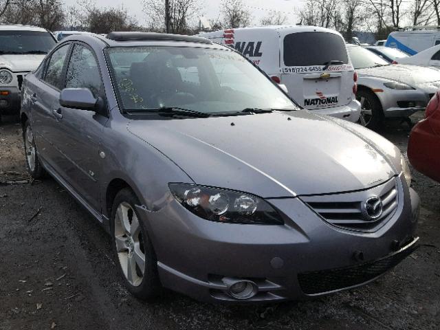 JM1BK324X61456126 - 2006 MAZDA 3 S GRAY photo 1