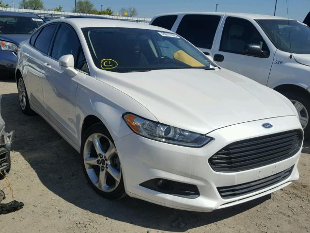 3FA6P0HR1DR285733 - 2013 FORD FUSION SE WHITE photo 1