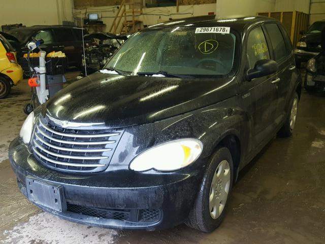 3A8FY48B26T338181 - 2006 CHRYSLER PT CRUISER BLACK photo 2