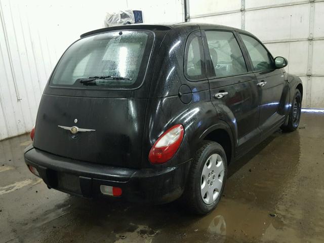 3A8FY48B26T338181 - 2006 CHRYSLER PT CRUISER BLACK photo 4