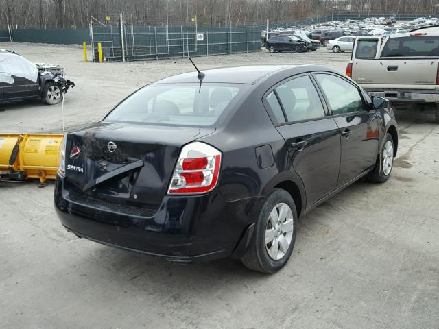 3N1AB61E58L642162 - 2008 NISSAN SENTRA 2.0 BLACK photo 4