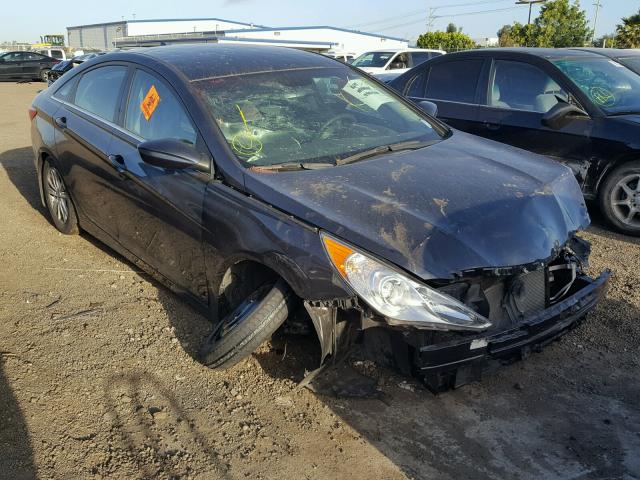 5NPEB4AC7DH754411 - 2013 HYUNDAI SONATA GLS GRAY photo 1