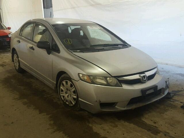 2HGFA1F33AH515166 - 2010 HONDA CIVIC VP SILVER photo 1