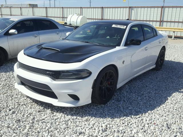 2C3CDXL93GH246264 - 2016 DODGE CHARGER SR WHITE photo 2