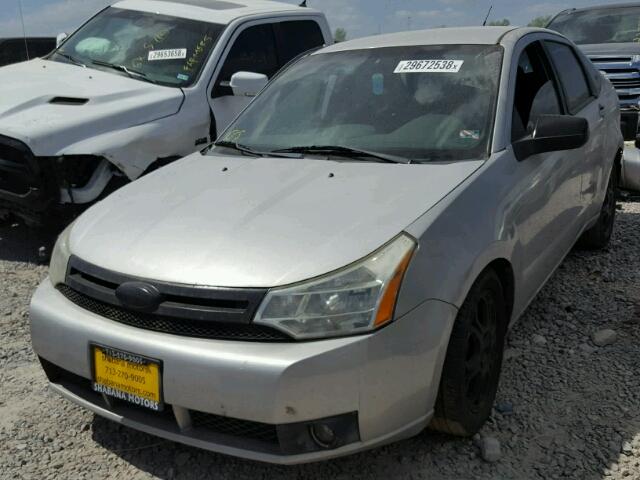 1FAHP36NX9W184334 - 2009 FORD FOCUS SES GRAY photo 2