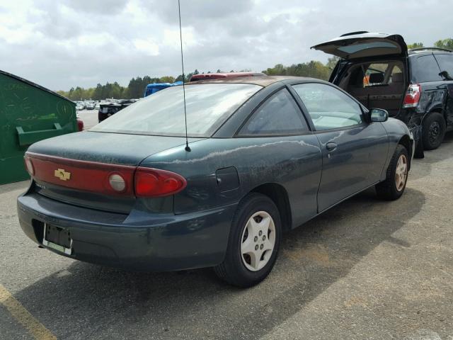 1G1JC12F057128703 - 2005 CHEVROLET CAVALIER GREEN photo 4