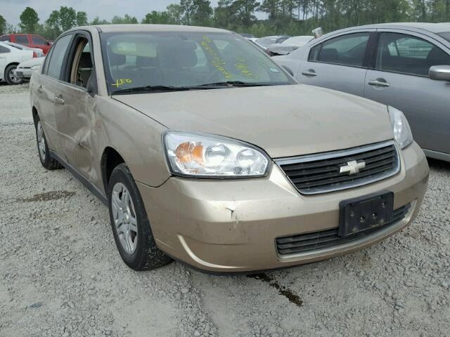 1G1ZS51F26F190514 - 2006 CHEVROLET MALIBU LS 金色 照片 1