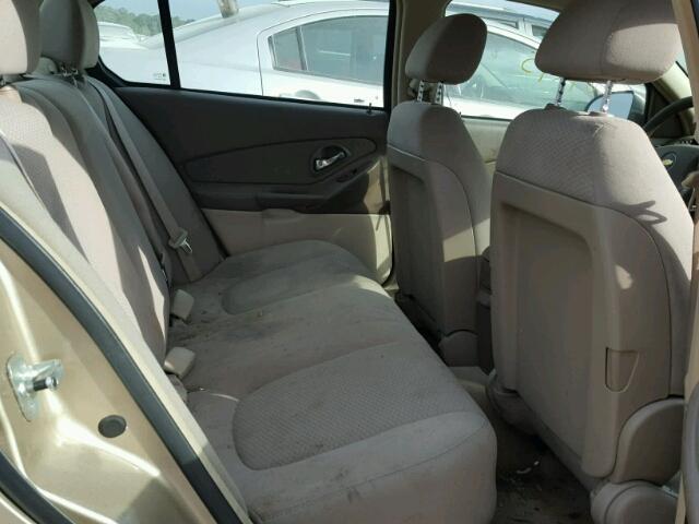 1G1ZS51F26F190514 - 2006 CHEVROLET MALIBU LS 金色 照片 5