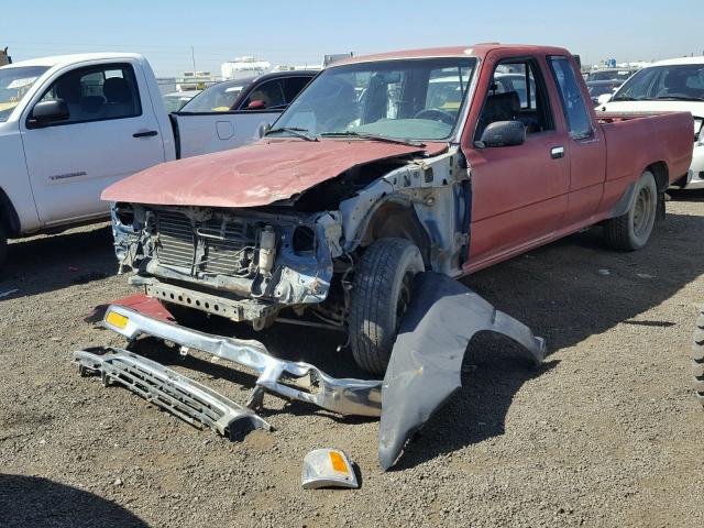 JT4RN93P2S5116196 - 1995 TOYOTA PICKUP 1/2 RED photo 2