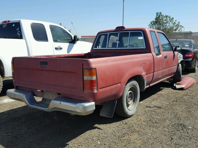 JT4RN93P2S5116196 - 1995 TOYOTA PICKUP 1/2 RED photo 4