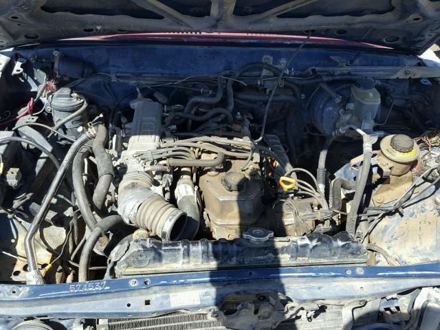 JT4RN93P2S5116196 - 1995 TOYOTA PICKUP 1/2 RED photo 7