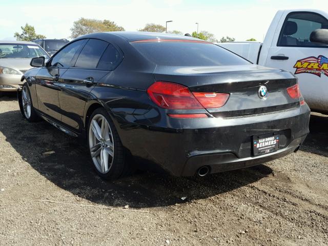 WBA6A0C58ED317150 - 2014 BMW 640 I BLACK photo 3