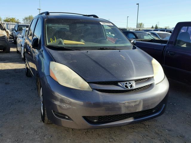 5TDZA23C56S528676 - 2006 TOYOTA SIENNA CE BLUE photo 1