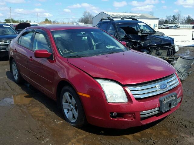 3FAHP07ZX6R236043 - 2006 FORD FUSION SE RED photo 9