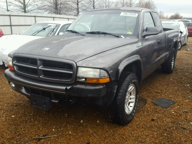 1D7HG32N83S296246 - 2003 DODGE DAKOTA SPO CHARCOAL photo 2