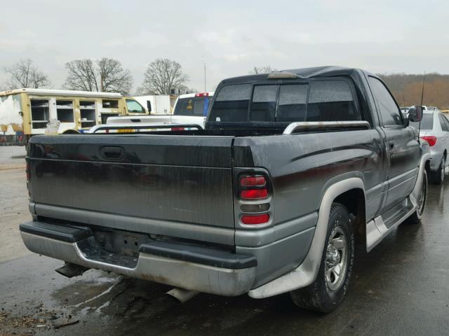 1B7HC16Y7SS360810 - 1995 DODGE RAM 1500 BLACK photo 4