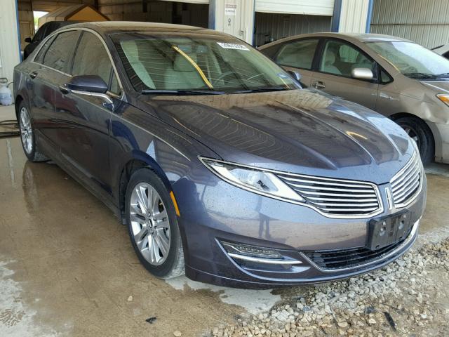 3LN6L2LU7ER806674 - 2014 LINCOLN MKZ HYBRID GRAY photo 1