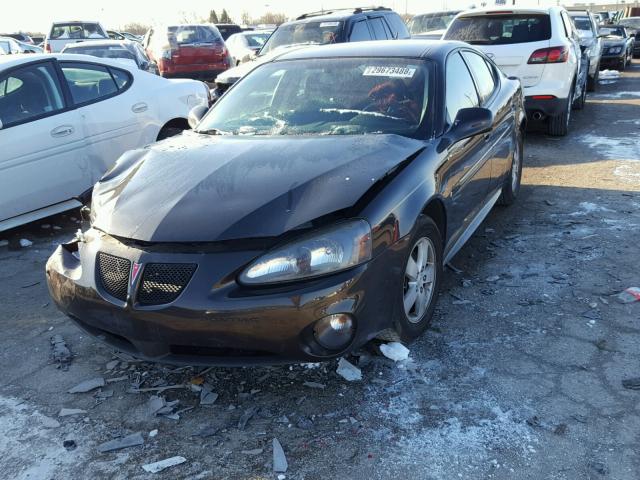 2G2WP552181164441 - 2008 PONTIAC GRAND PRIX BLACK photo 2